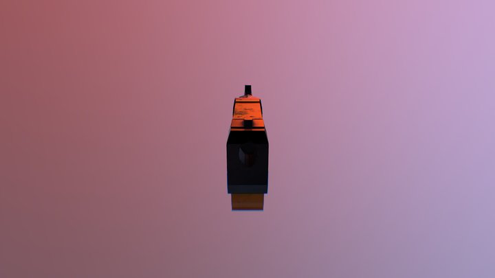 Futuristic Gun 3D Model