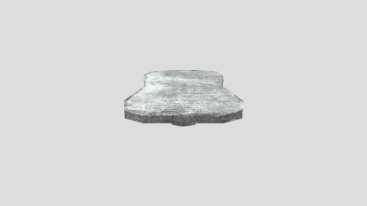 Stone Table 3D Model
