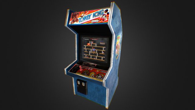 Arcade Machine 3D Model