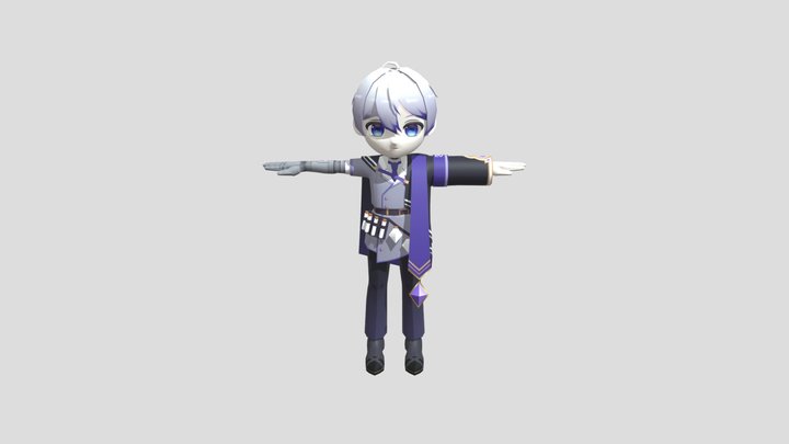 - アデル -　キャラクターモデル 3D Model