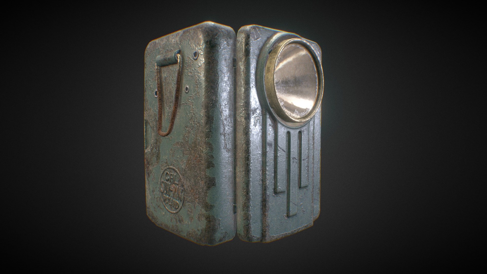 Old Flashlight - 3D model by wmyy8 [bda9007] - Sketchfab