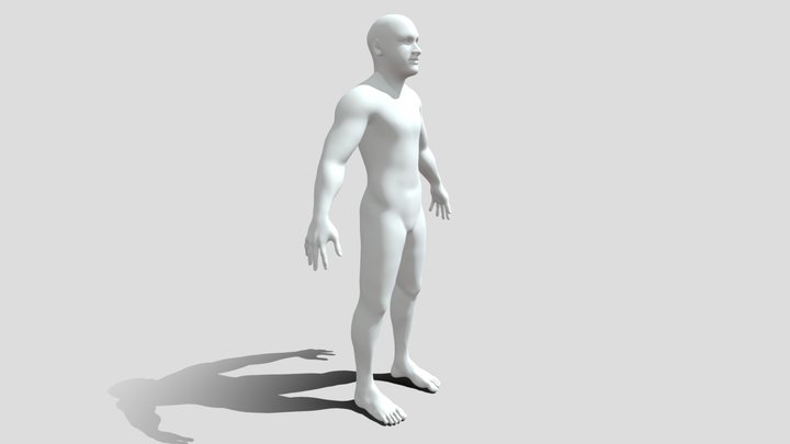 Man Character 3D Model