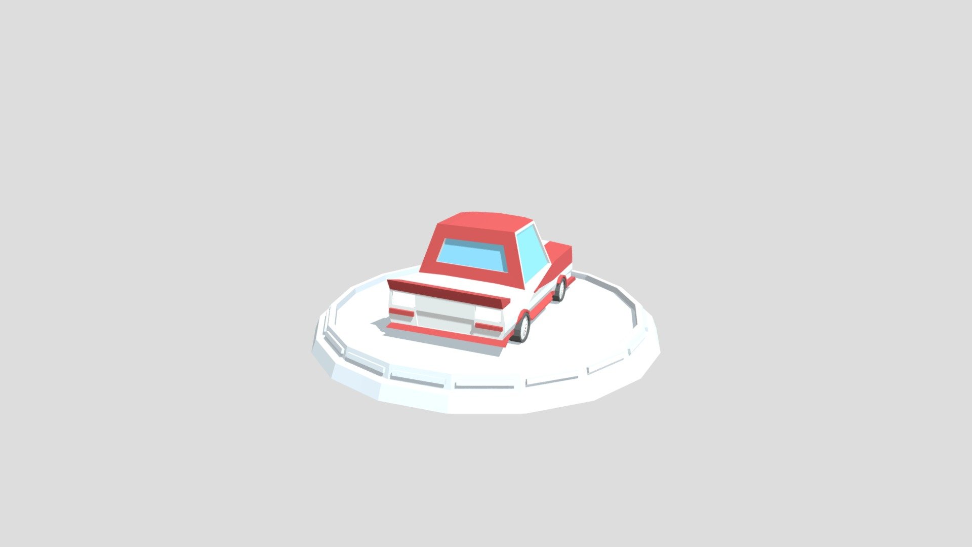 Osvaldo Roncayolo Auto Low Poly