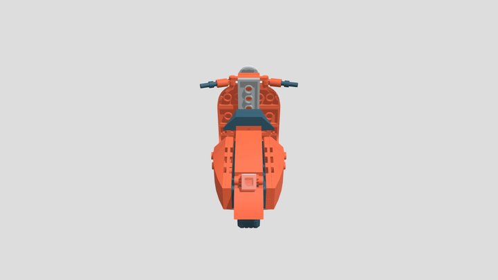 Lego set 40517 - creator vespa 3D Model