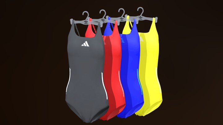 Bañador Adidas En Percha 4x – Modelo 3D gratuito STL