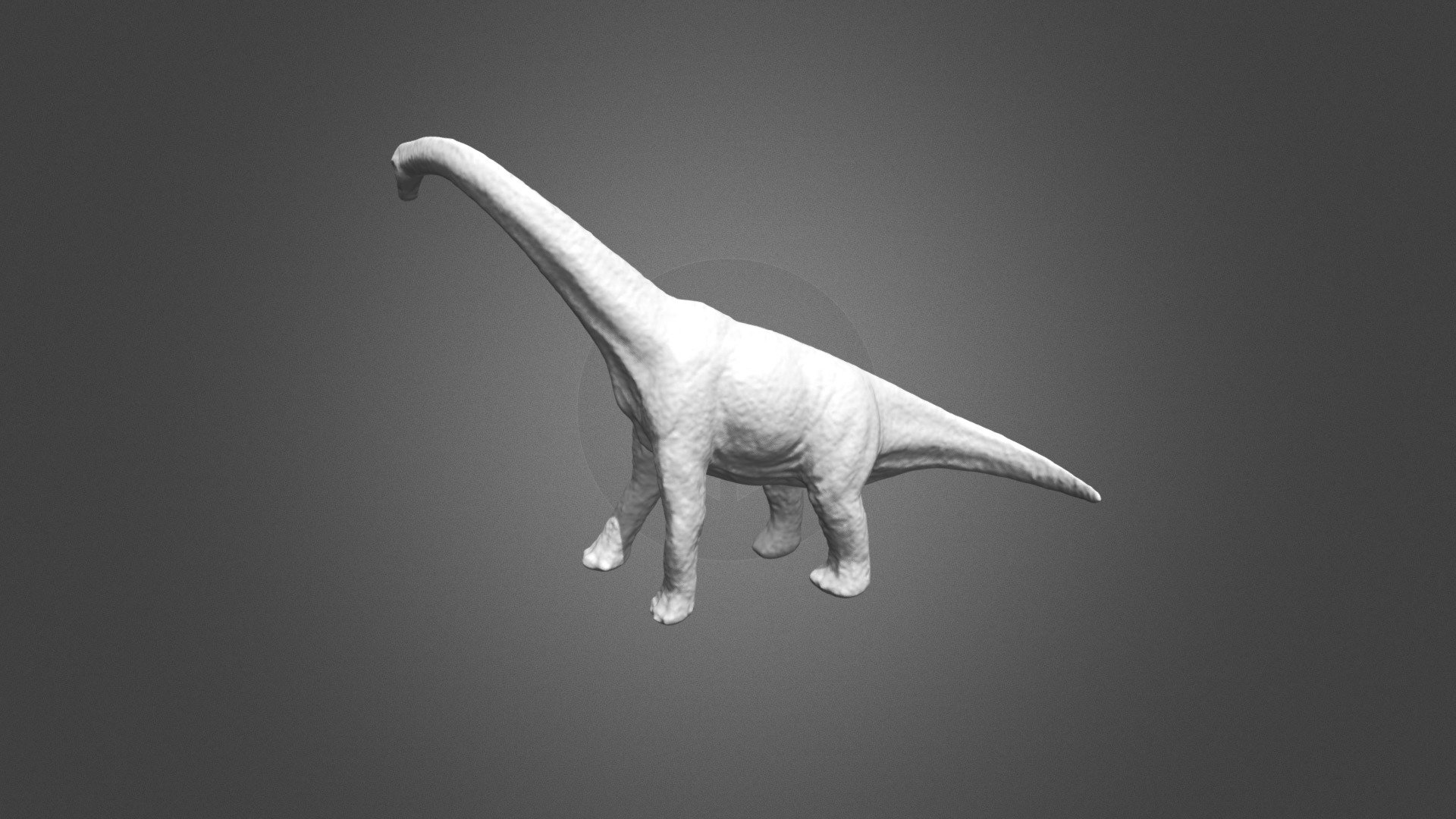 Dinosaur Notexture by POP (stl)