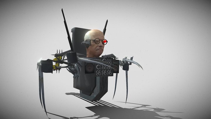 Scientist Skibidi Mech1 3D Model