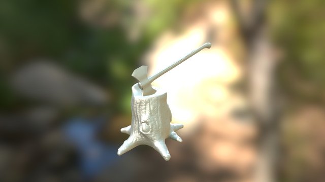 Tree_Axe 3D Model