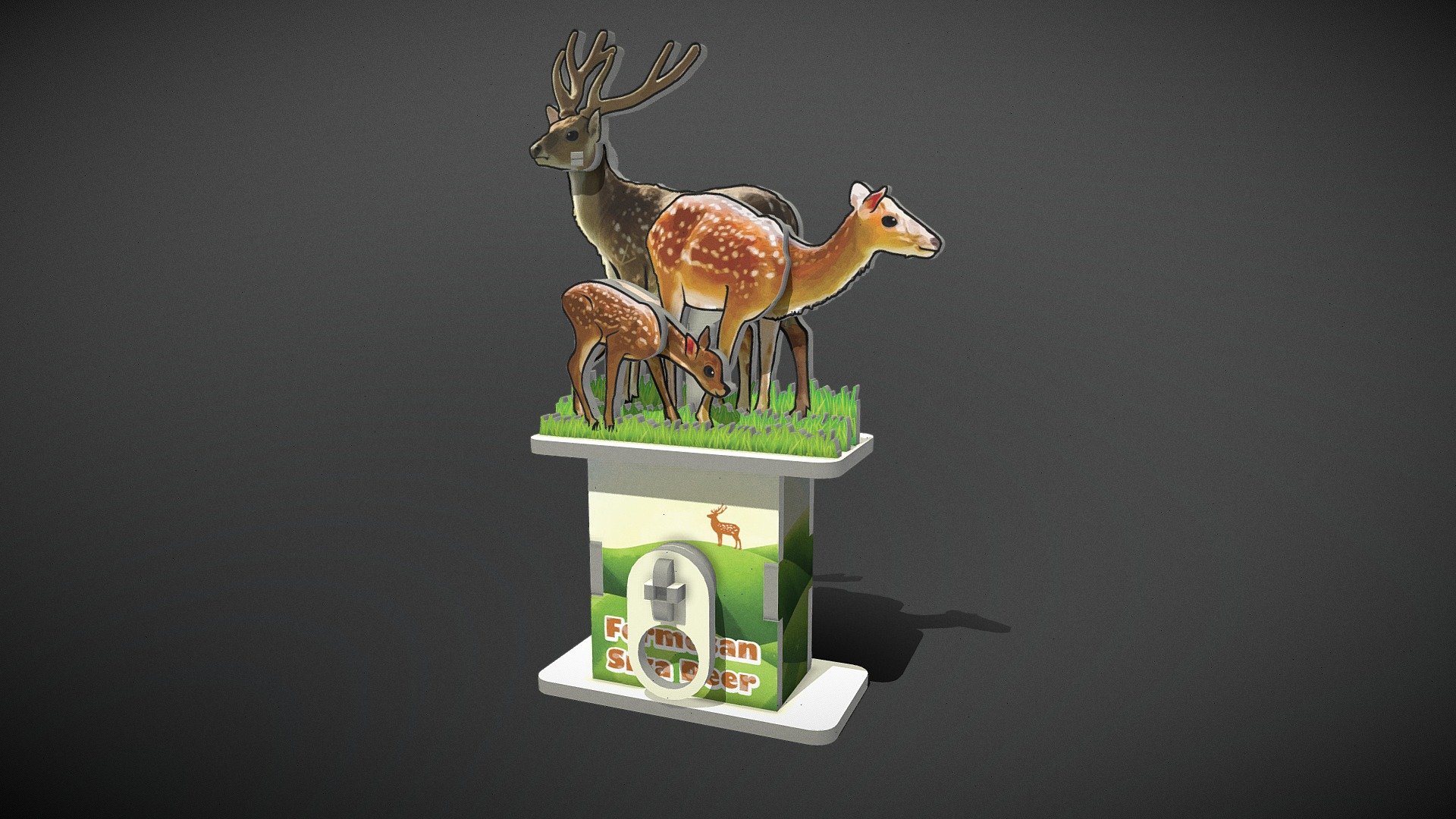 [MC-017]Formosan_Sika_Deer — Sketchfab embed 3D viewer