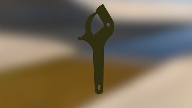 The Reasl Pizza Cutter H 3D Model