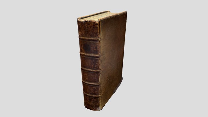 1700s Book on Ebenezer Erkine 3D Model