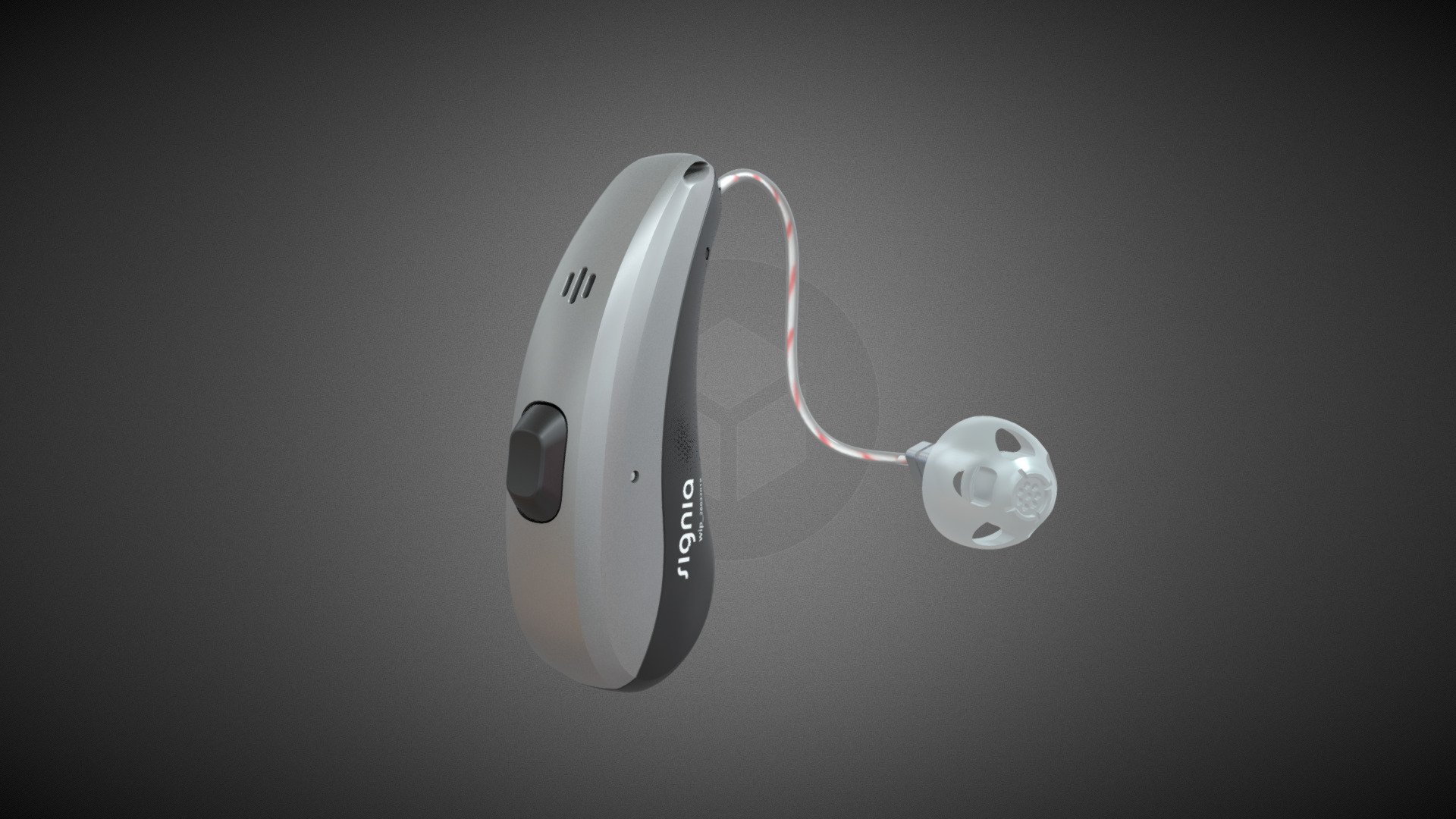 WIP TEST Hearing Aid from CAD data