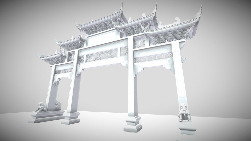 Chinese Archway 01