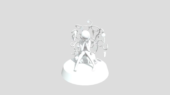 Just-a-girl 3D Model