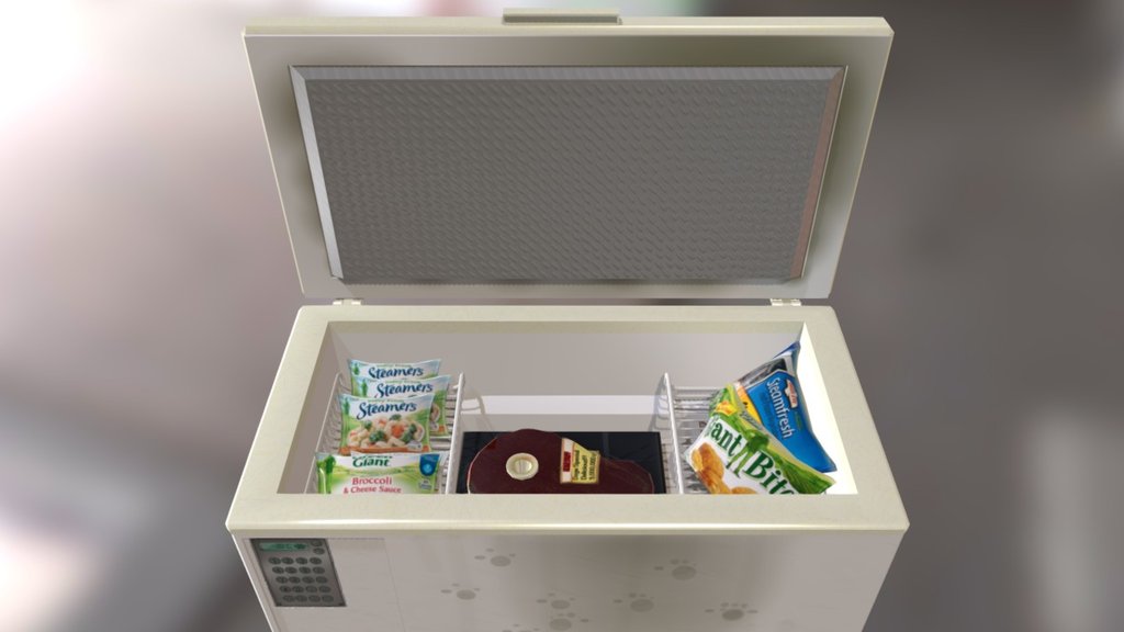 Doge Nook's Freezer — Sketchfab embed 3D viewer