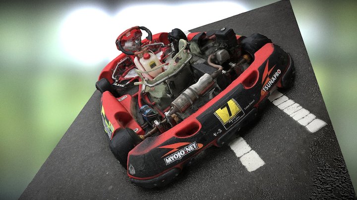 Kart 3D Model