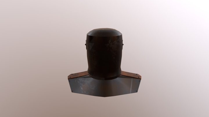 Helmet and Gorget 3D Model
