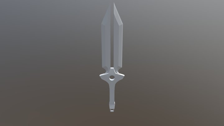 Hei's Knife (Darker than Black) 3D Model