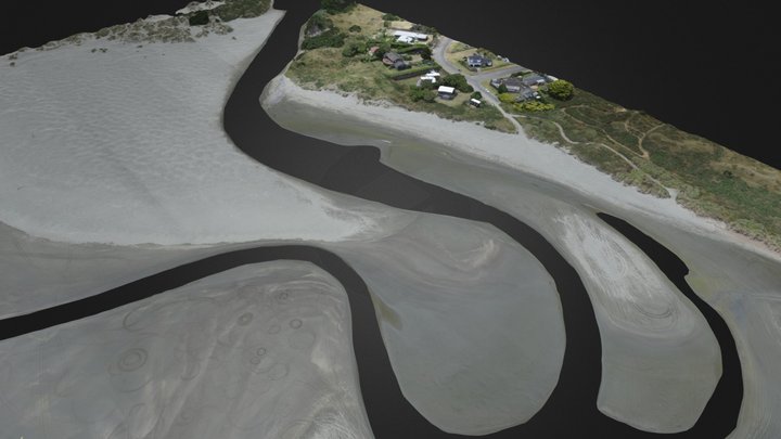 Waikawa Beach - 4th Jan 2020 3D Model