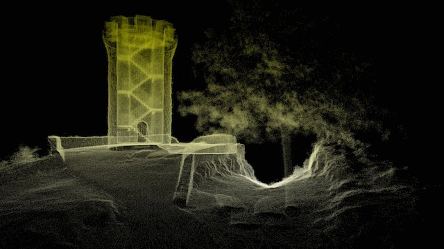 Castle Craig Tower, Meriden Connecticut 3D Model