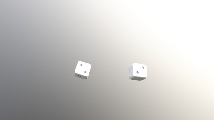 Rolling Dice 3D Model