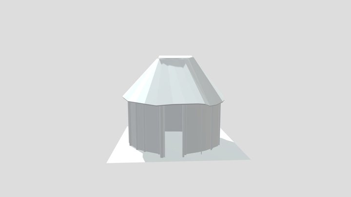 House Structure Melina Grigoriadi 3D Model