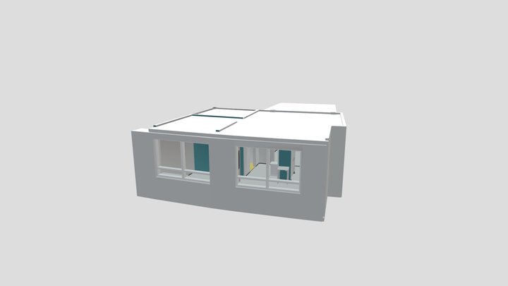 Wellness tecnology house 3D Model