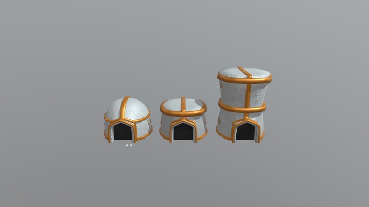 Houses 3D Model