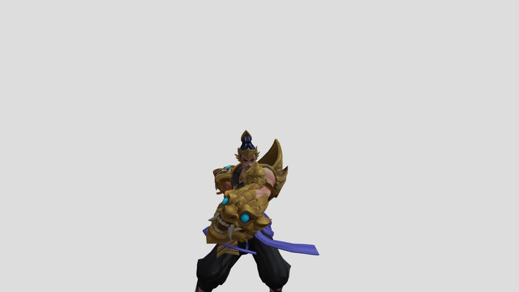Mlbb hero gatotkaca model