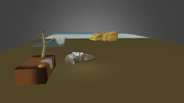 La Persistencia Texturas 3D Model