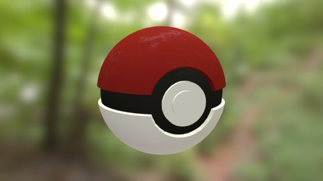 Pokéball 3D Model