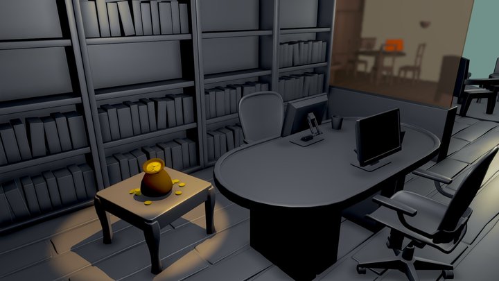 GD53 CuthbertTse Lighting Assignment 1 3D Model