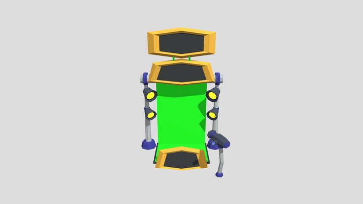 Tents fame 3D Model