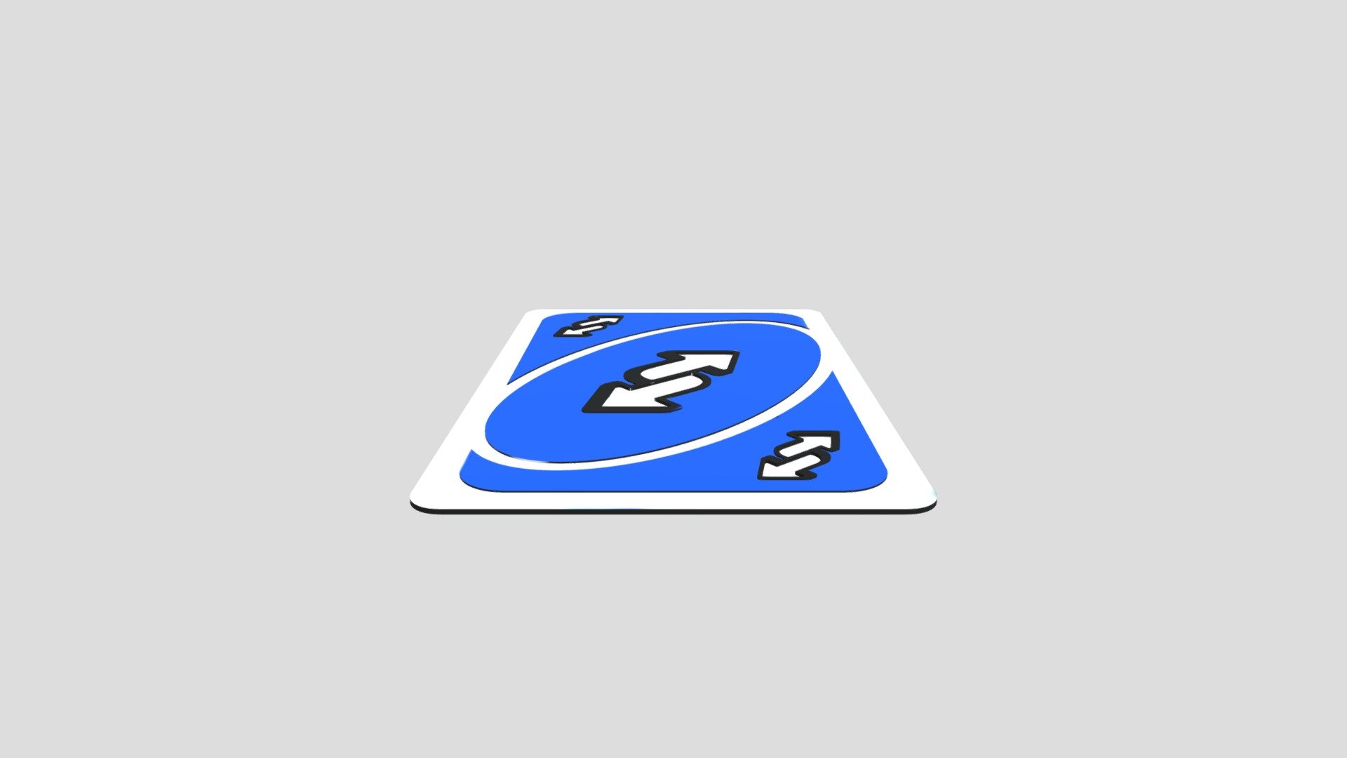 uno card reverse card in 3d - Download Free 3D model by js230218  (@js230218) [f086073]