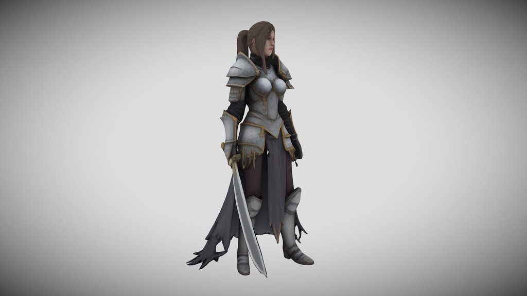 Warrior Woman In Arms