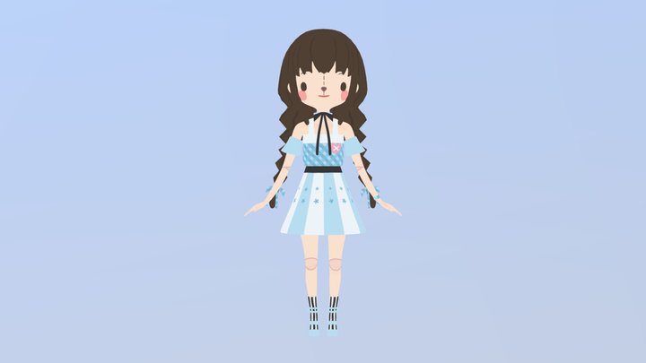 Doll 3D Model