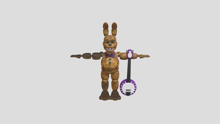 Springbonnie 3D Model