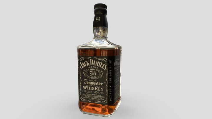 Jack Daniel's 3D Model