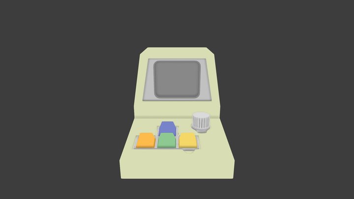 Mini-computer 3D Model