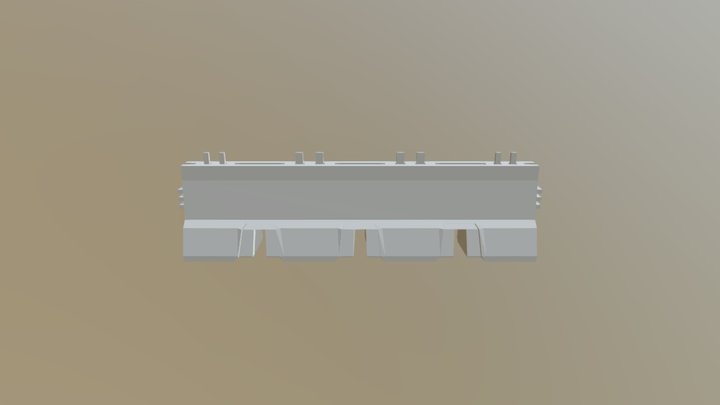 Barricade 3D Model
