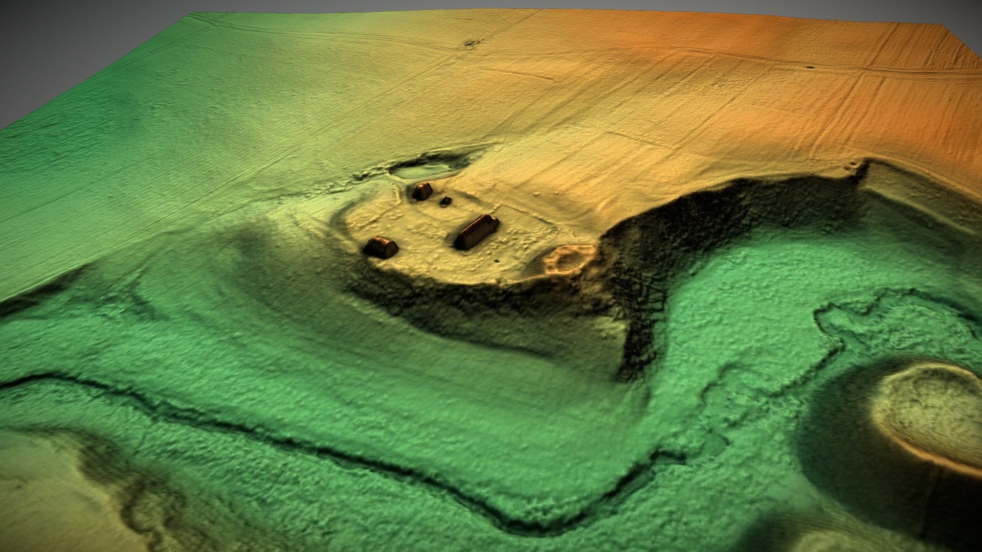 Obelytės piliakalnis (Lithuania) - Download Free 3D model by Hillforts ...