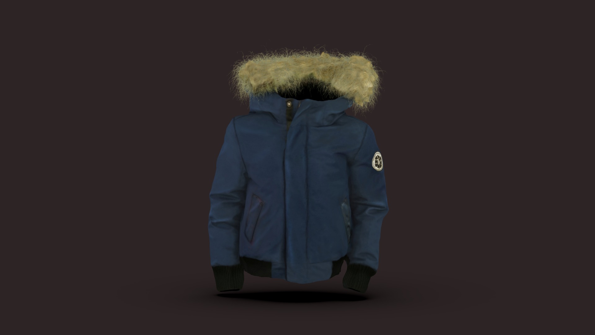 3D model TEST2 - This is a 3D model of the TEST2. The 3D model is about a person wearing a blue jacket.