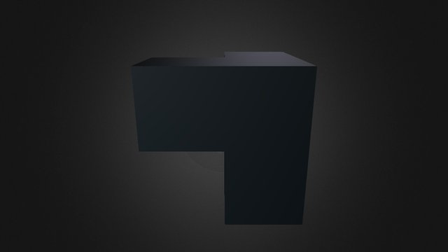 Black Block 3D Model