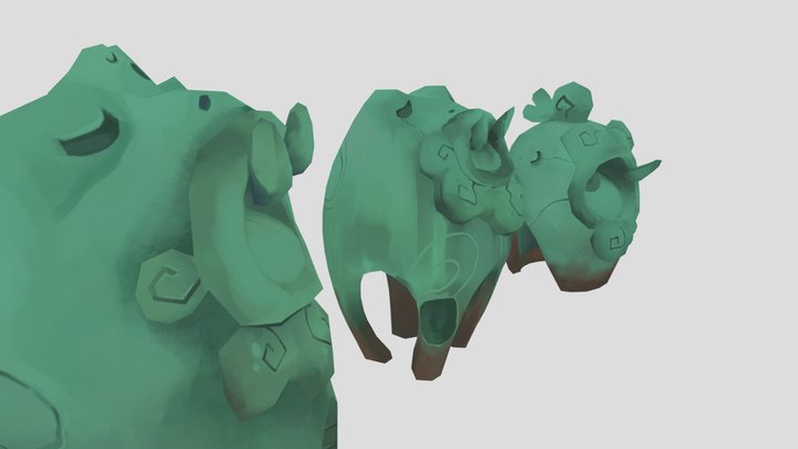 Hotel Galactic - Music Stones 3D Model