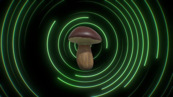 Strange Mushroom 3D Model