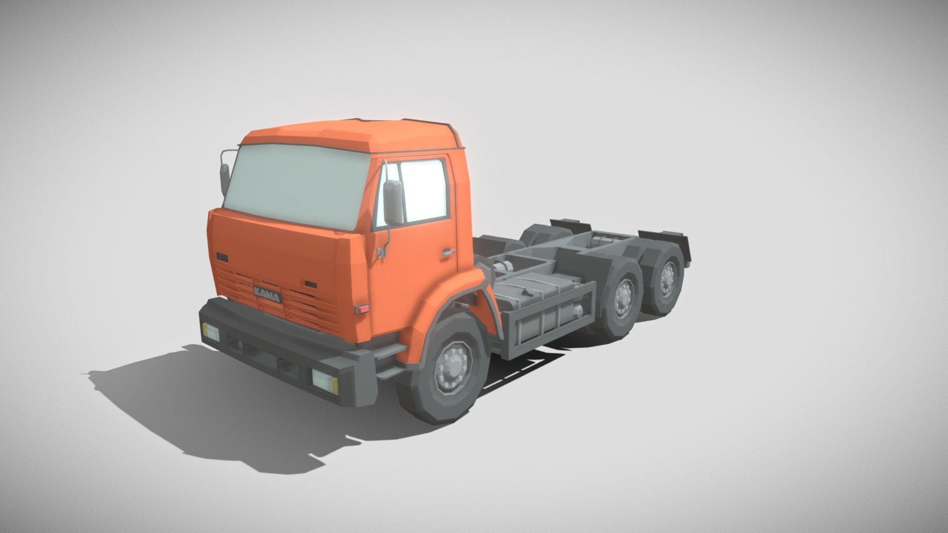 KAMAZ — Sketchfab embed 3D viewer