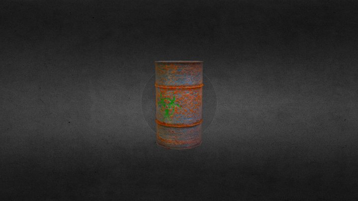 Barrel Closed 3D Model