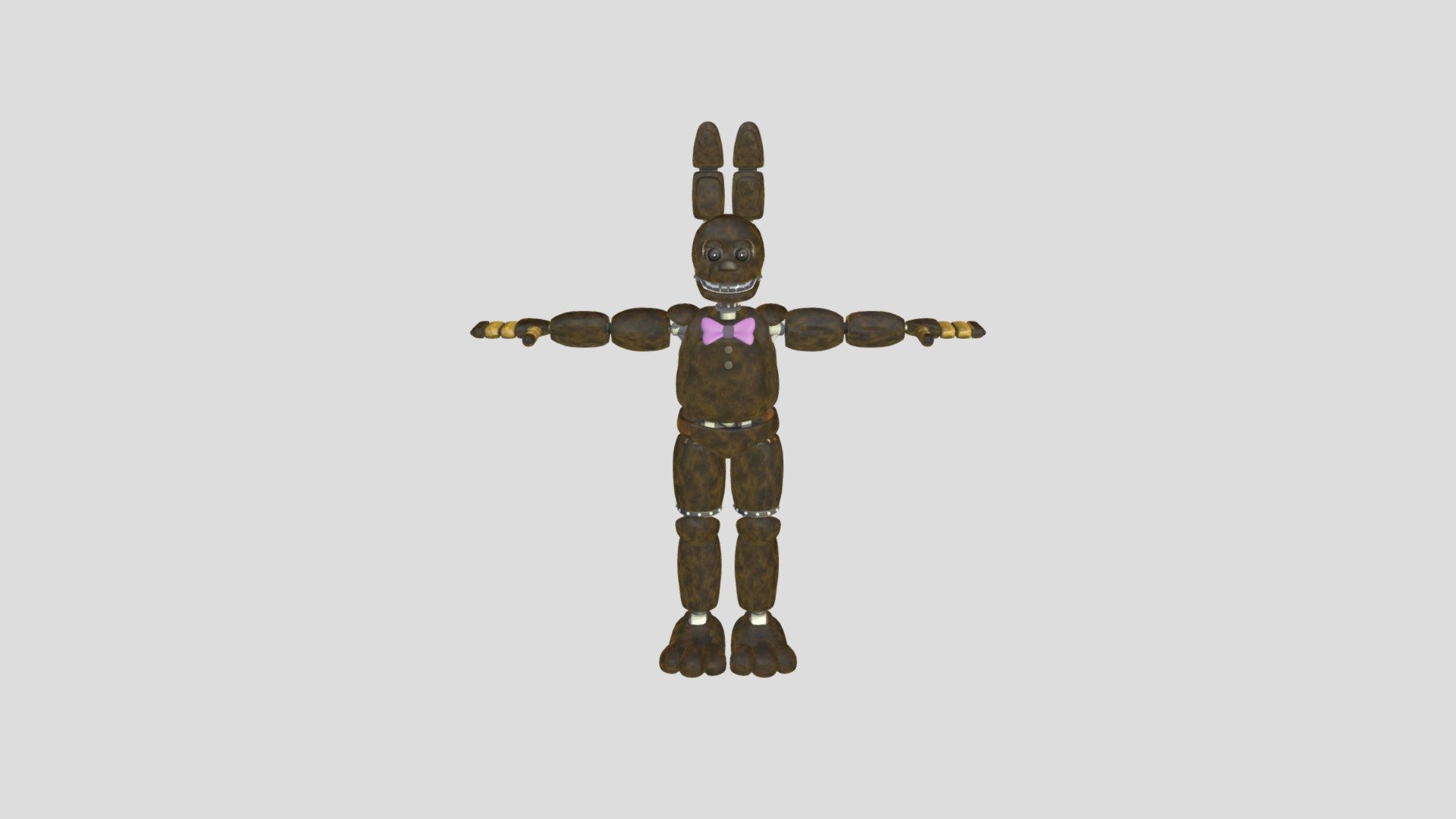 Springbonnie Blender port - Download Free 3D model by Anzal ...