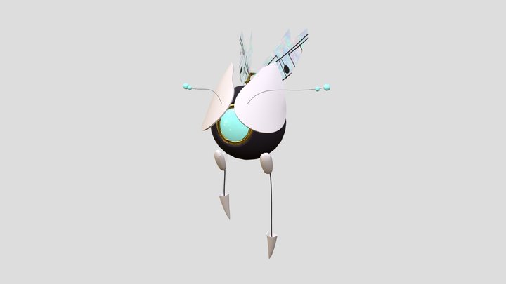 Watcher-Drone 3D Model