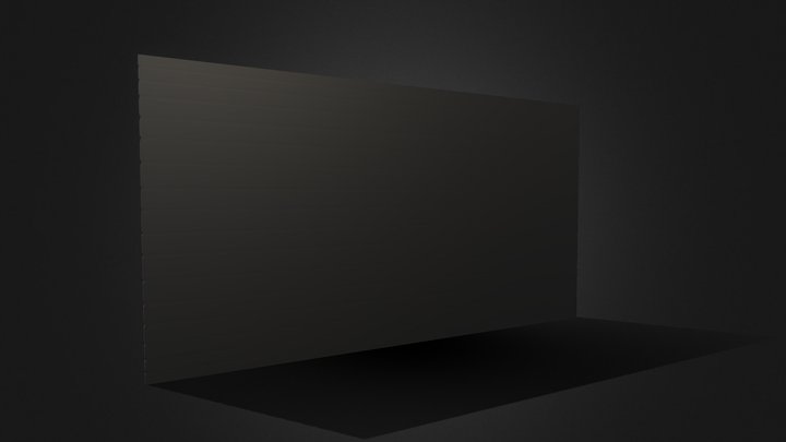 Simple Gun Rack 3D Model